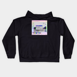 Vaporwave Anti capitalists Kids Hoodie